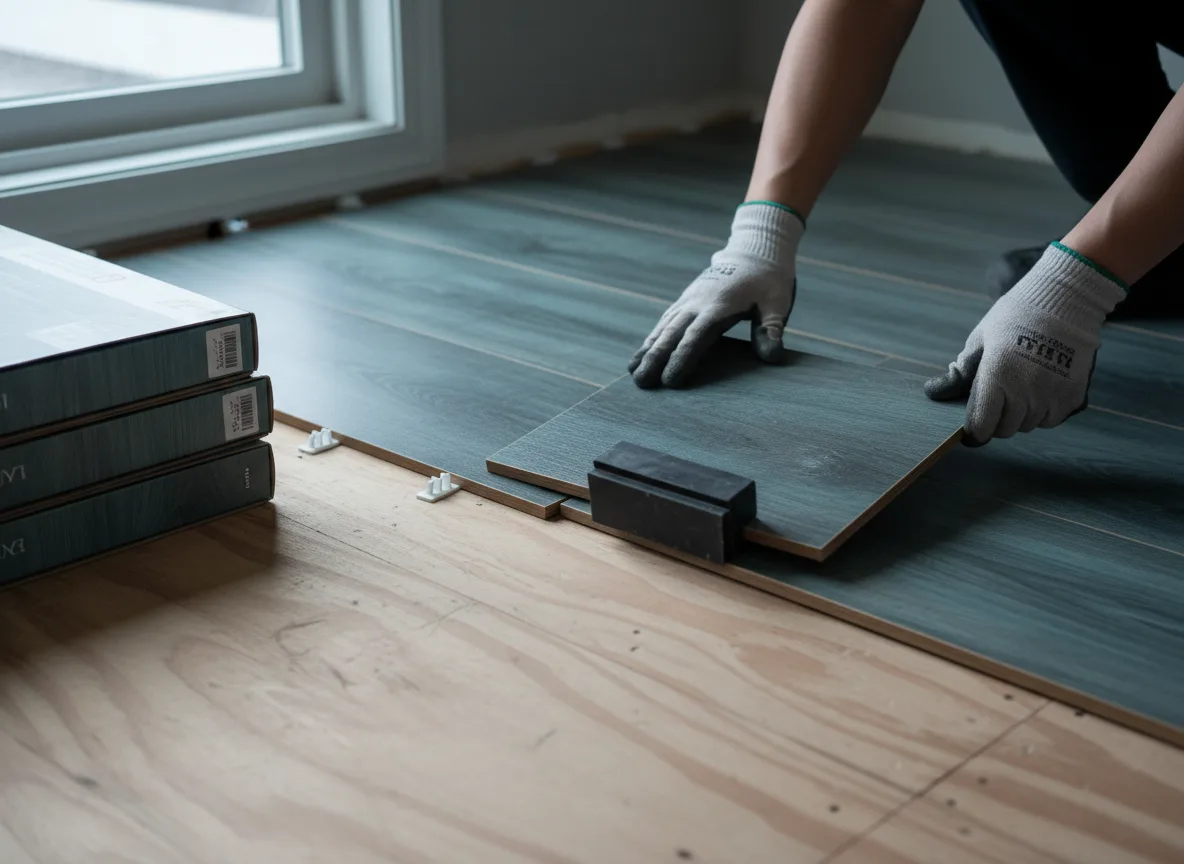 Luxury Vinyl Plank Installation company in Rombauer, MO